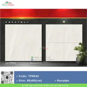 Gạch 80x80 Mikado TP8042 bóng