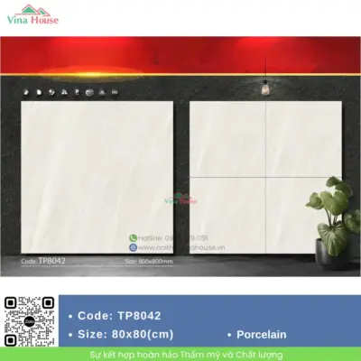 Gạch 80×80 Mikado TP8042 bóng