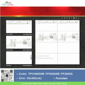 Gạch ốp tường 30x60 Mikado TPV3600-TP36000B-TP36000
