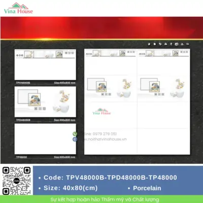 Gạch 40×80 Mikado TPV48000B-TPD48000B-TP48000