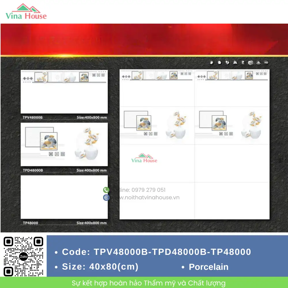 Gạch 40x80 Mikado TPV48000B-TPD48000B-TP48000