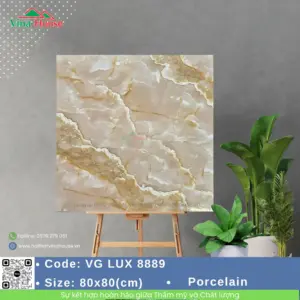 Gạch 80x80 Hoàng Gia VGLUX8889