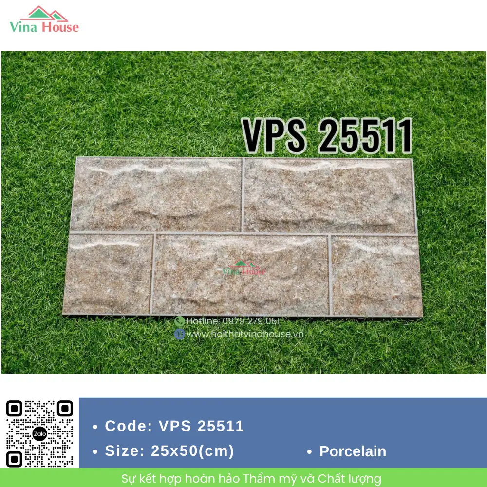 Gạch 25x50 Viglacera VPS25511