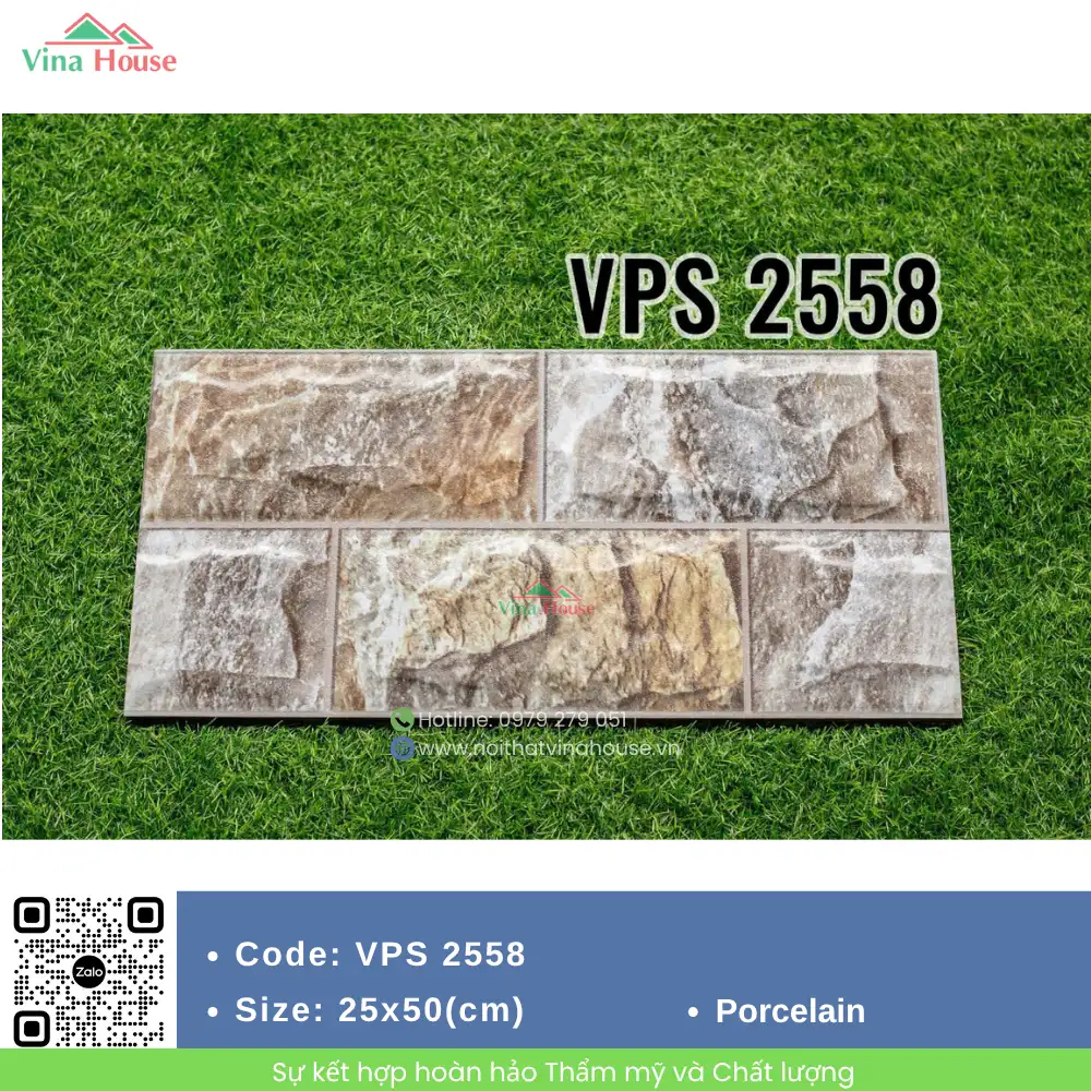 Gạch 25x50 Viglacera VPS2558