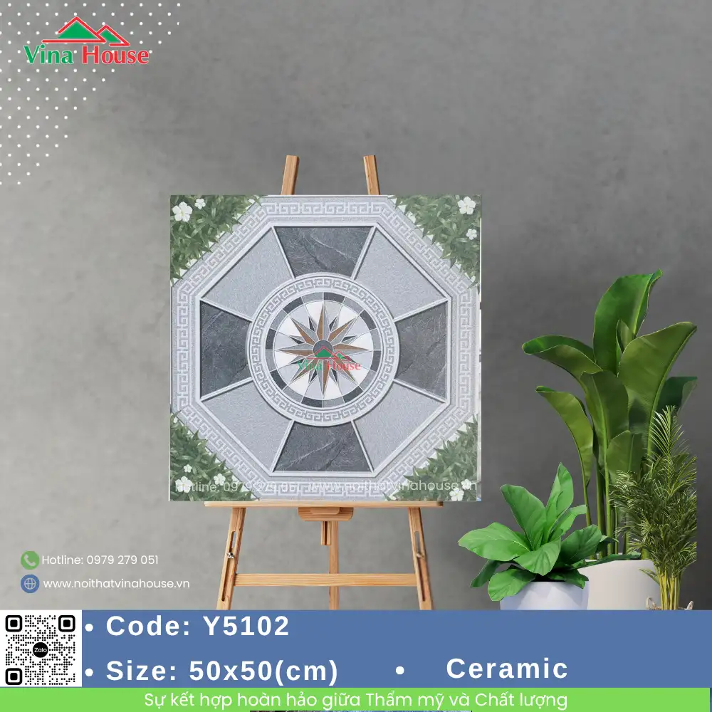 Gạch 50x50 Takao Y5102 Lát Sân