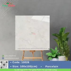 Gạch 100X100 Catalan 10026 bóng