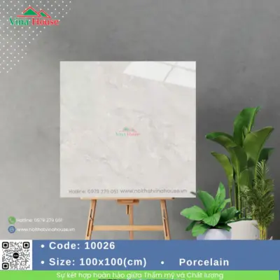 Gạch 100X100 Catalan 10026 bóng