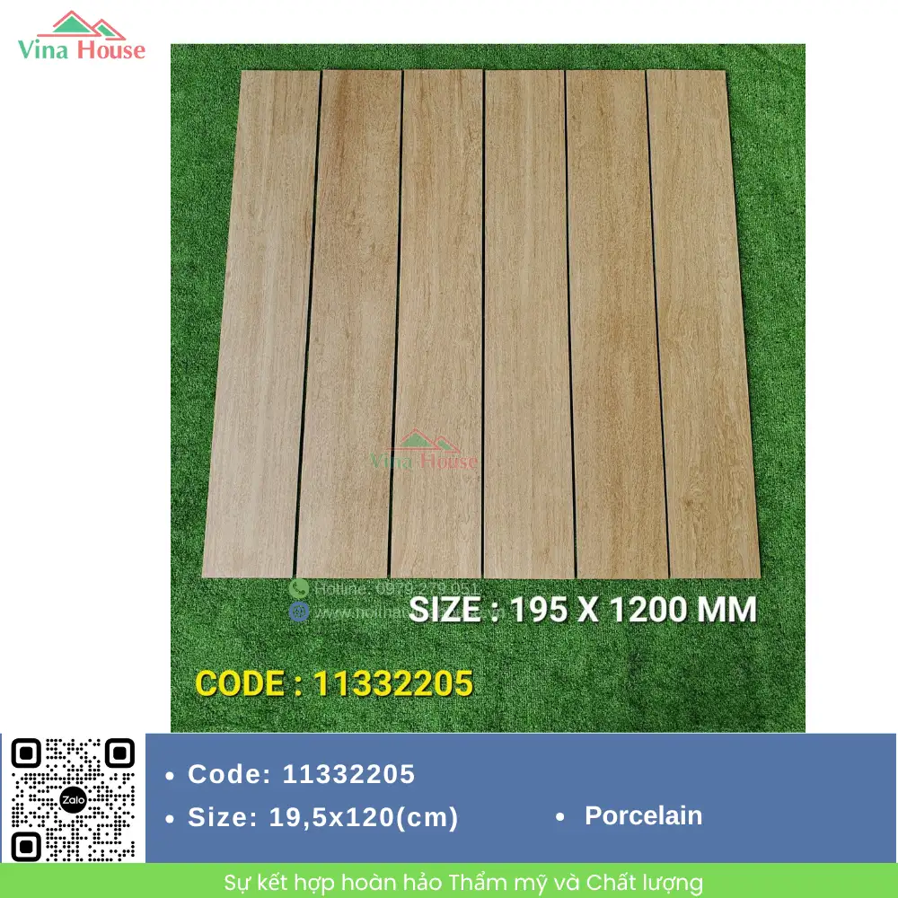 Gạch Vân Gỗ 19,5x120 APODIO 11332205