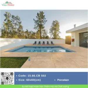Gạch Sân Vườn 60x60 Apodio 15.66.CB 502