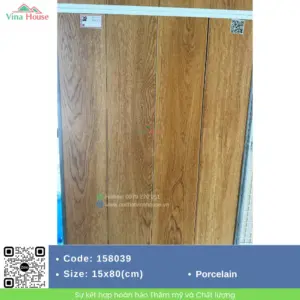 Gạch Vân Gỗ 15x80 Trung Quốc 158039