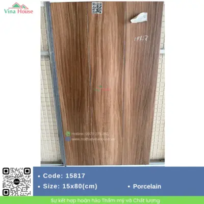 Gạch Vân Gỗ 15×80 Trung Quốc 15817