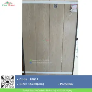 Gạch Vân Gỗ 15x80 Trung Quốc 18011