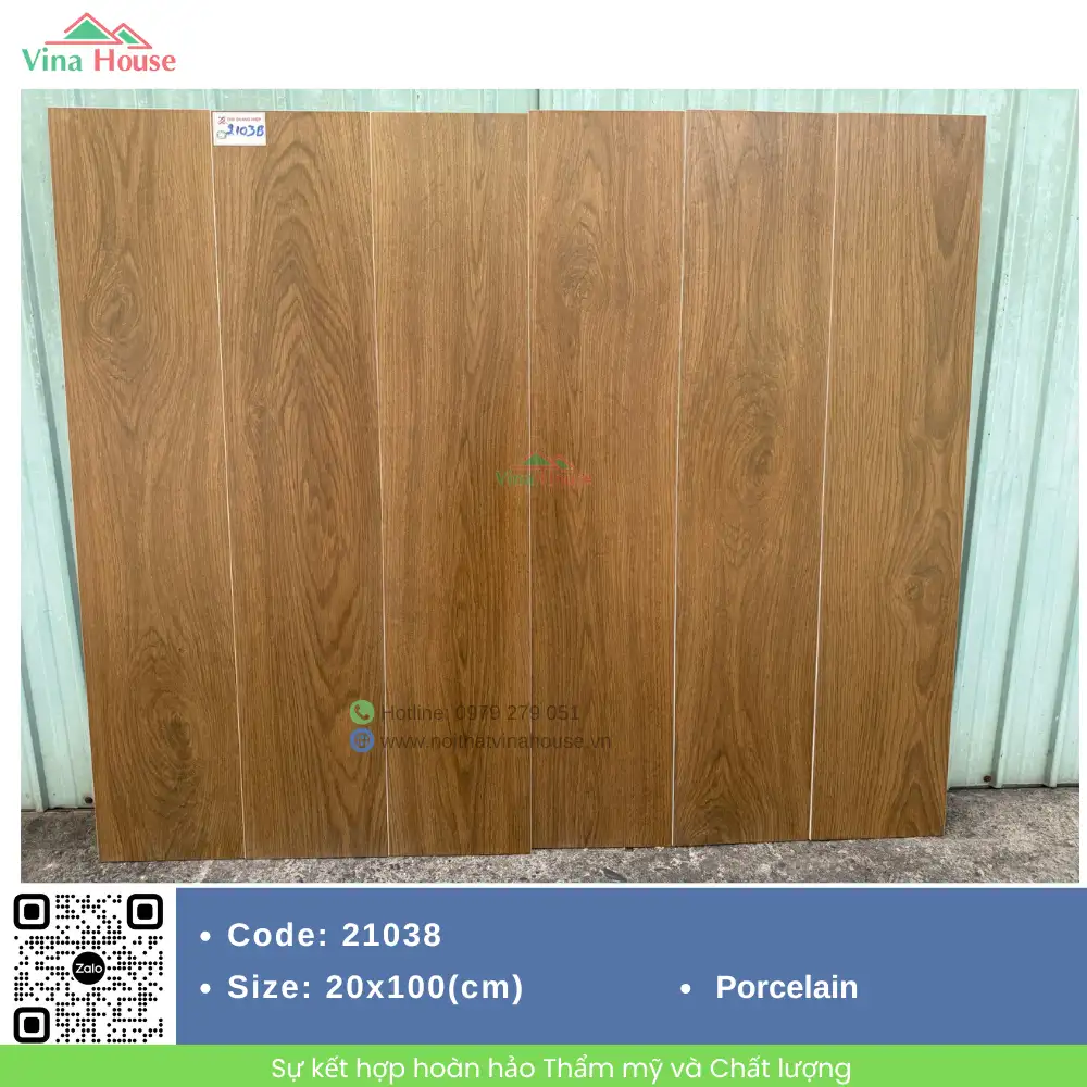 Gạch Vân Gỗ 20x100 Trung Quốc 21038