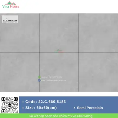 Gạch 60×60 Á Mỹ 22.C.660.5183