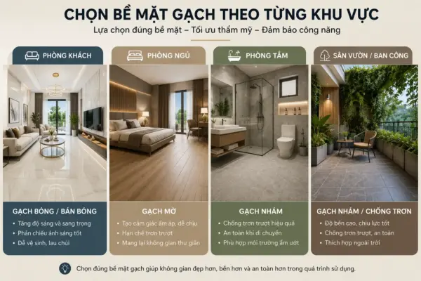 Bật Mí Bí Quyết Chọn Gạch Đẹp Mà Không Lo Lỗi Mốt
