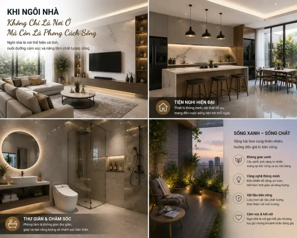Khi Ngôi Nhà Không Chỉ Là Nơi Ở Mà Còn Là Phong Cách Sống