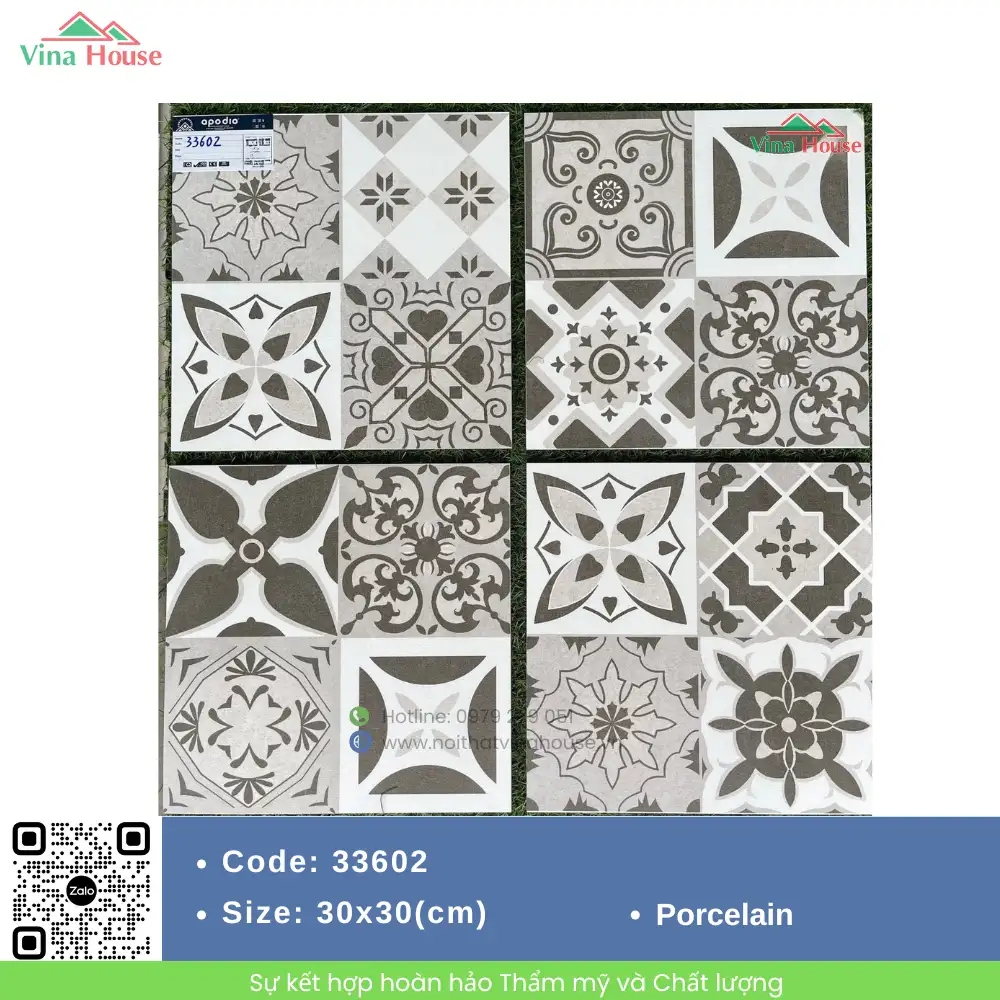 Gạch 30x30 APODIO 33602 Matt