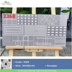 Gạch Trang Trí 30x60 Á Mỹ 3368
