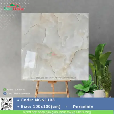 Gạch 100X100 Trung Quốc NCK1103 bóng