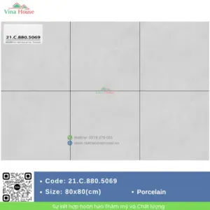 Gạch 80x80 Á Mỹ 5069