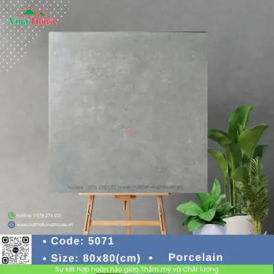 Gạch 80×80 Á Mỹ 5071