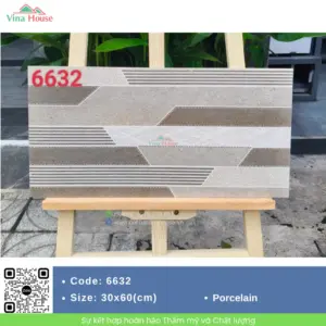 Gạch Trang Trí 30x60 Á Mỹ 6632