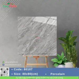 Gạch 80x80 Catalan 80107 Bóng
