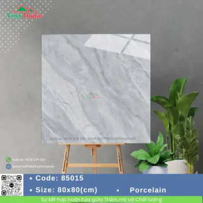 Gạch 80×80 Catalan 85015 Bóng