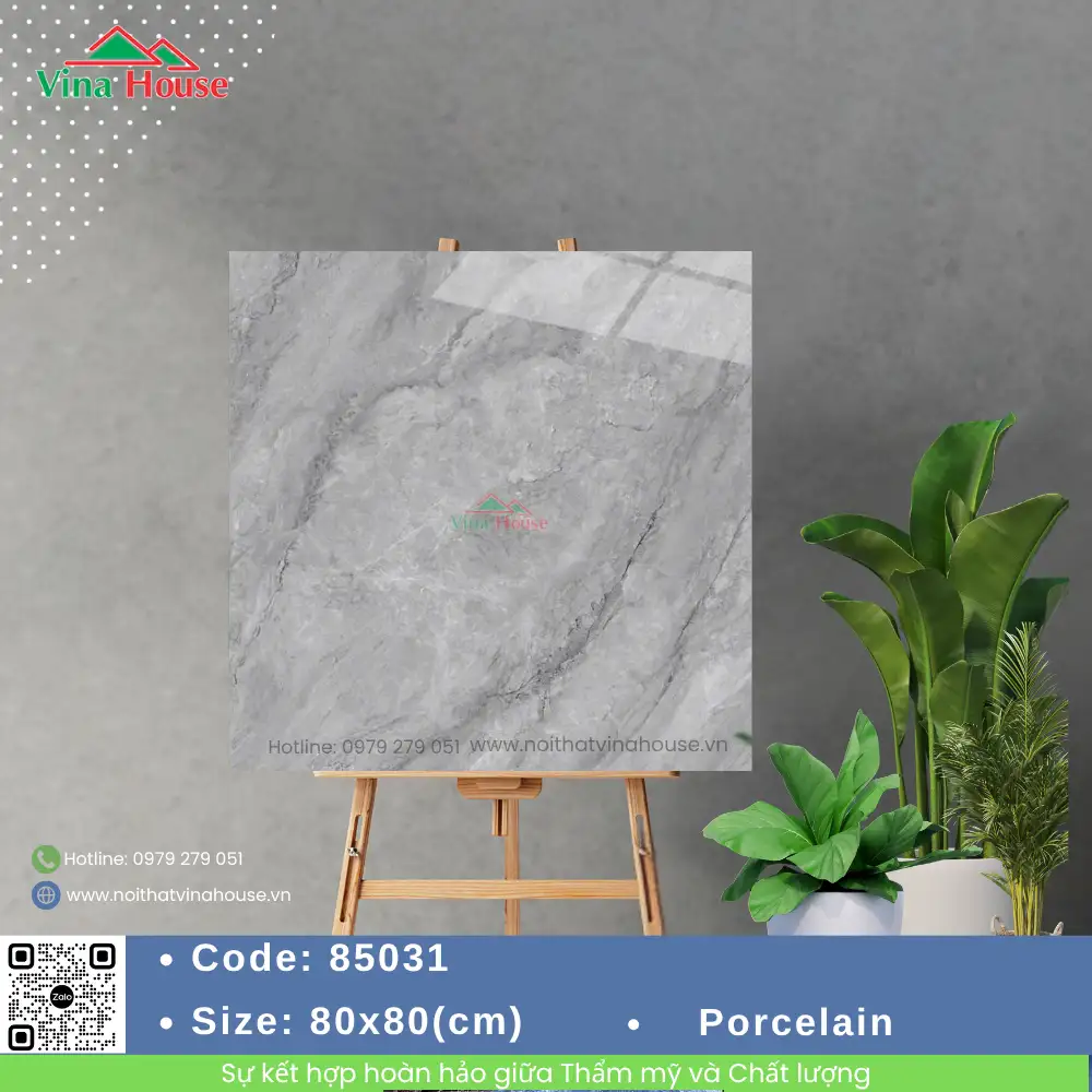 Gạch 80x80 Catalan 85031 Bóng
