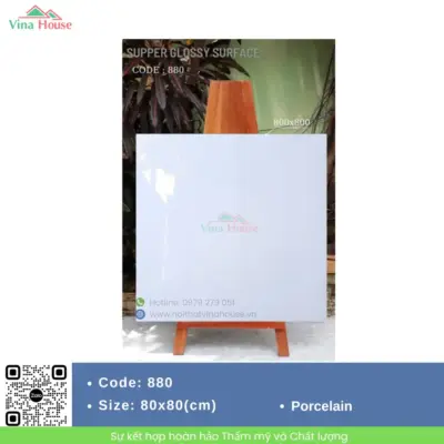 Gạch 80×80 APODIO 880 Bóng
