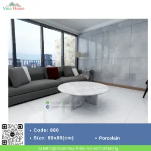 Gạch 80x80 APODIO 880 Bóng