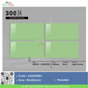 Gạch 30x60 APODIO A36GR981