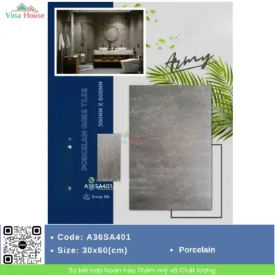 Gạch 30×60 APODIO A36SA401 matt