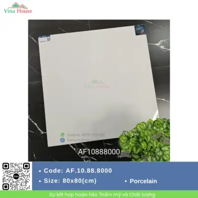 Gạch 80×80 APODIO AF.10.88.8000 Bóng