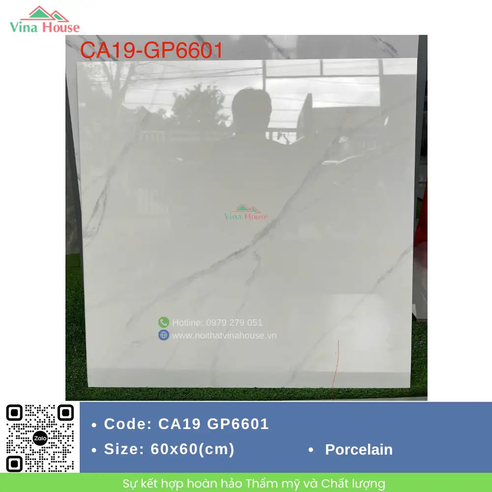 Gạch 60x60 Viglacera CA19 GP6601 Gạch 60x60 Viglacera CA19 GP6601