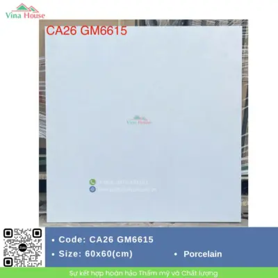 Gạch 60×60 Viglacera CA26 GM6615