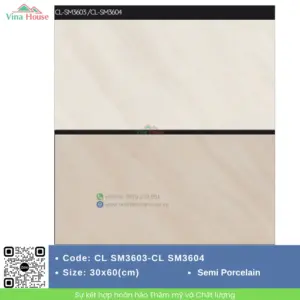 Gạch 30x60 Viglacera CLSM3603-CLSM3604