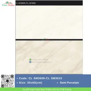 Gạch 30x60 Viglacera CLSM3609-CLSM3610