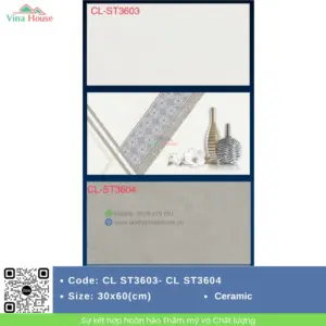 Gạch 30x60 Viglacera CL ST3603- CL ST3604