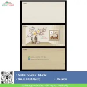 Gạch 30x60 Viglacera CL361- CL362