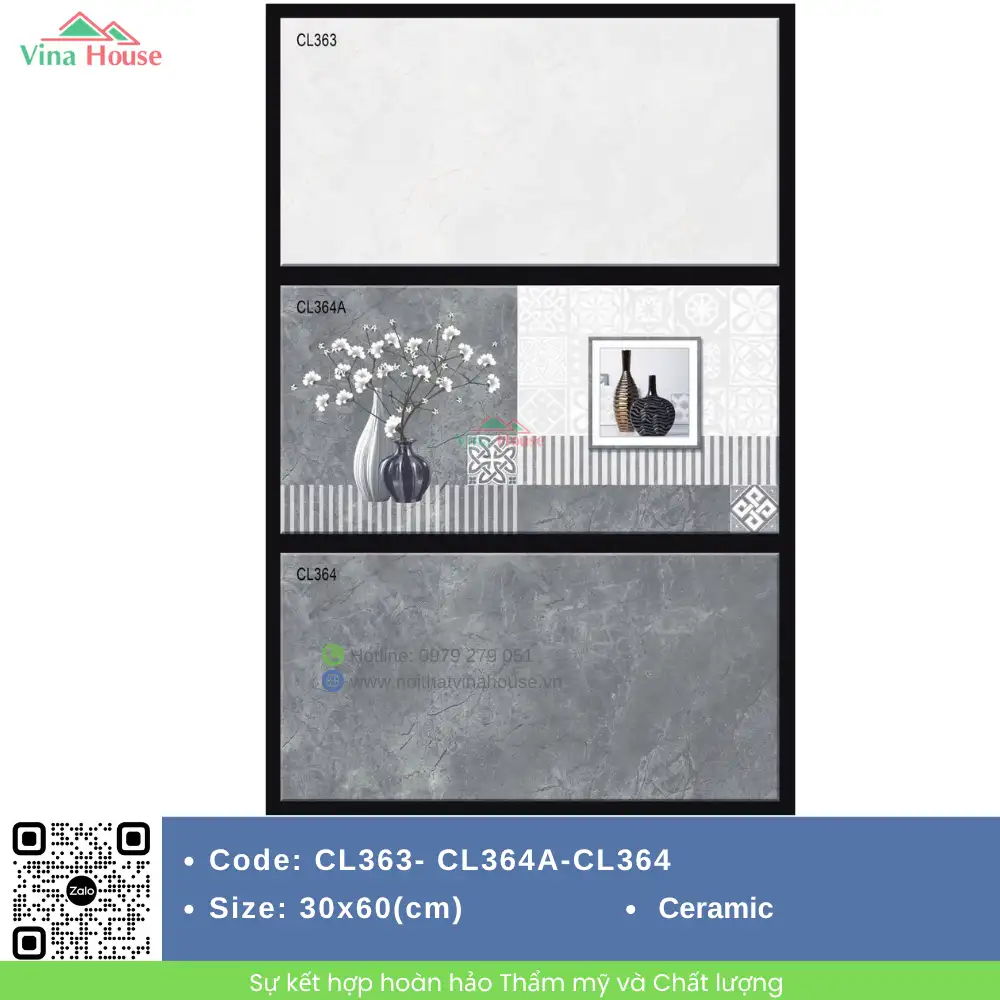 Gạch 30x60 Viglacera CL363-CLST363A-CL364