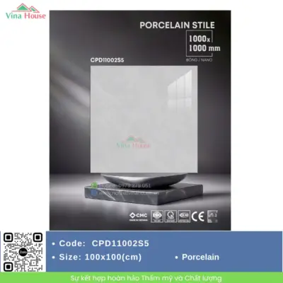 Gạch 100×100 CMC CPD11002S5 Bóng