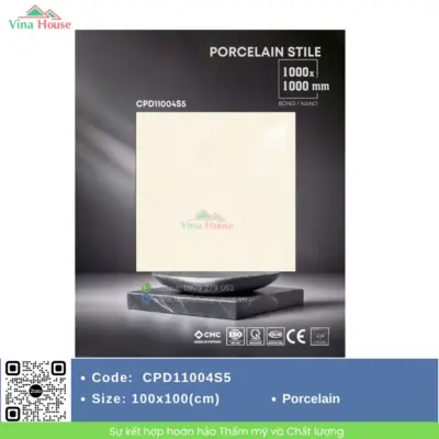 Gạch 100×100 CMC CPD11004S5 Bóng