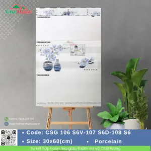 Gạch 30x60 CMC CSG 106 S6V-107 S6D-108 S6
