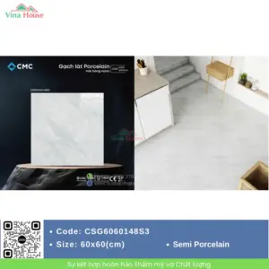 Gạch 60x60 CMC CSG6060148S3 Bóng