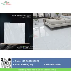 Gạch 60x60 CMC CSG6060153S3 Bóng