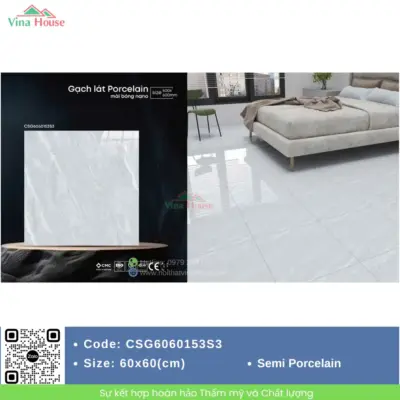 Gạch 60×60 CMC CSG6060153S3 Bóng