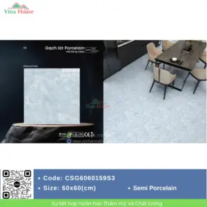 Gạch 60x60 CMC CSG6060159S3 Bóng