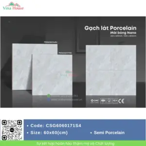 Gạch 60x60 CMC CSG6060171S4 Bóng