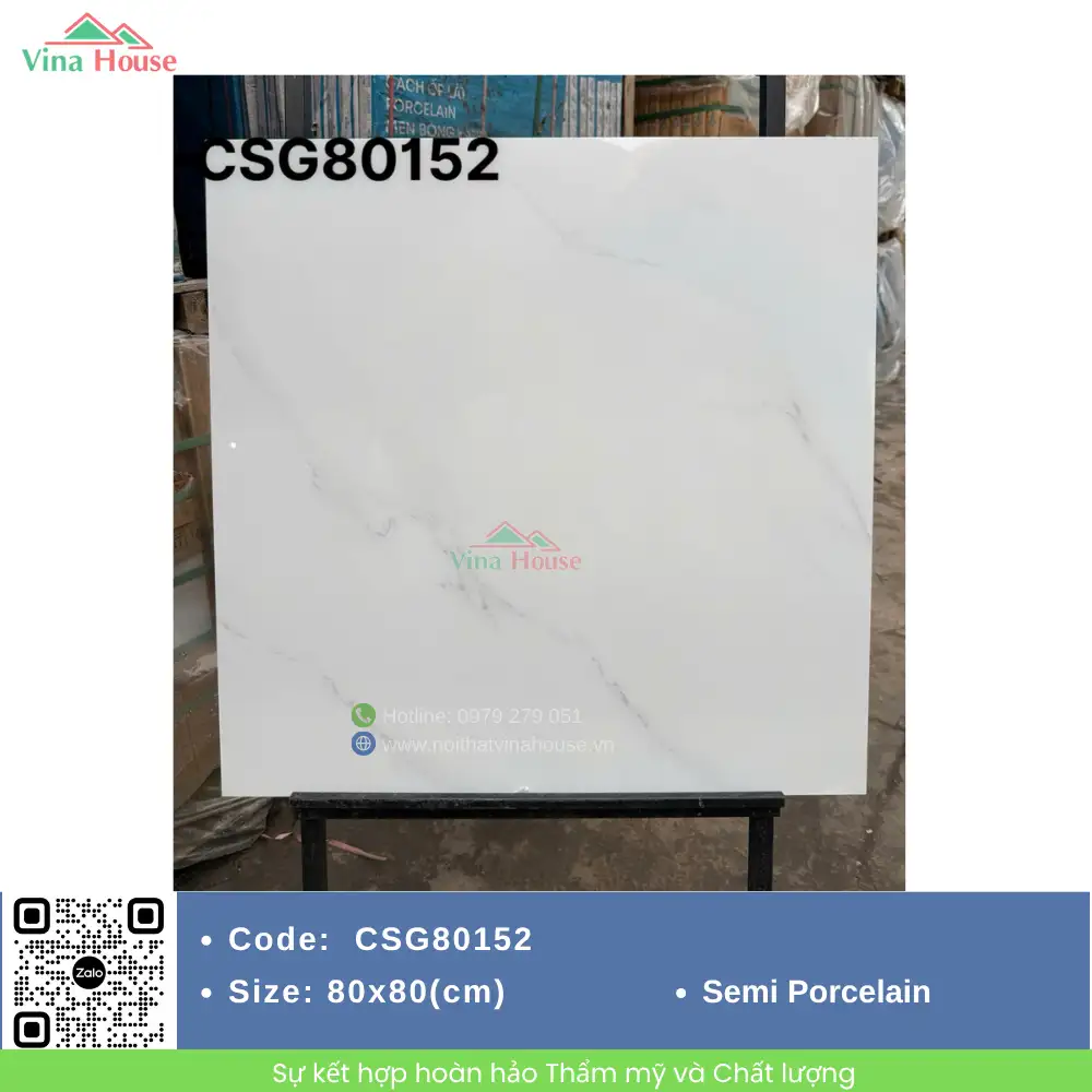 Gạch 80x80 CMC CSG80152 Bóng